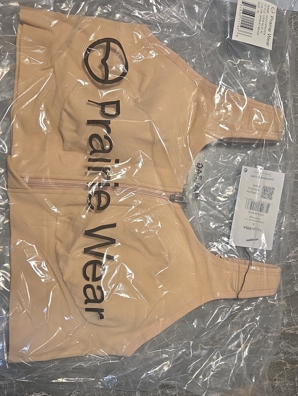 HuggerVIDA Medium Compression Post-Surgery Lymphedema Bra Xl